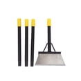 thumbnail image 3 of weibbin Heavy Duty Flat Garden Shovel 59in Long Handle Metal Scraper for Weeding Ice Snow, 3 of 6