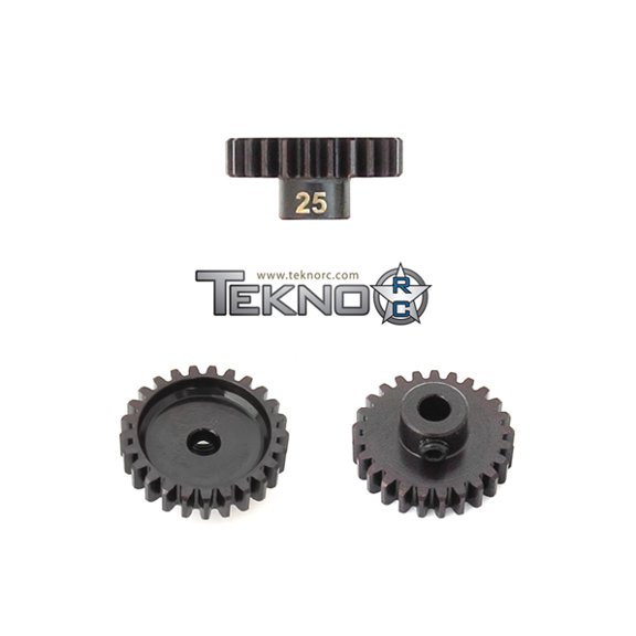 Tekno 4185 RC M5 Pinion Gear 25T (Mod1 5mm Bore M5 Set Screw) TKR4185