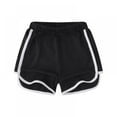 thumbnail image 4 of URMAGIC 3 Packs Girls Boys Running Shorts Quick Dry Kids Athletic Shorts Active Shorts Workout Dolphin Shorts 2-11 Years, 4 of 12