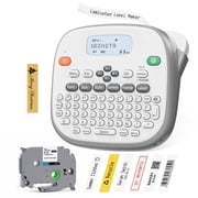 Rongta TD210 Laminated Label Maker with Tape, QWERTY Labeler for Home, Office, Warehouse Organization