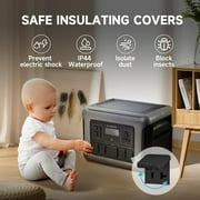 ALLPOWERS 2500W Portable Solar Generator, with RV Socket, 2016Wh LiFePO4 Battery for Backup Camping