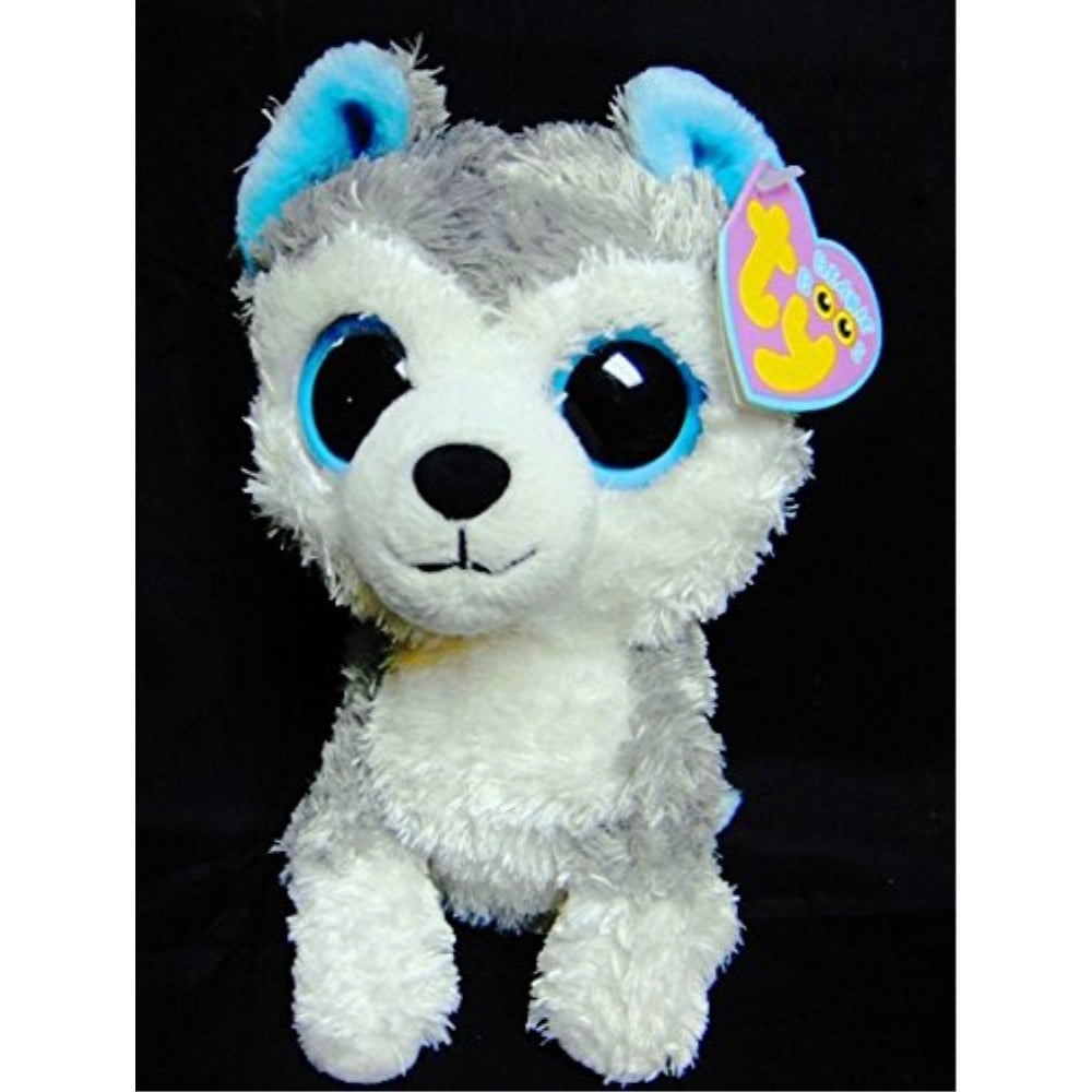 in hand new ty beanies boos series stuffed animal big eyes eyes slush