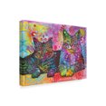 thumbnail image 2 of Trademark Fine Art '2 Cats' Canvas Art by Dean Russo, 2 of 3