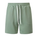 thumbnail image 3 of Yievot Mens Waffle Knit Shorts 5 Inch Casual Drawstring Elastic Waist Running Shorts for Gym Workout Athletic Basketball, 3 of 6