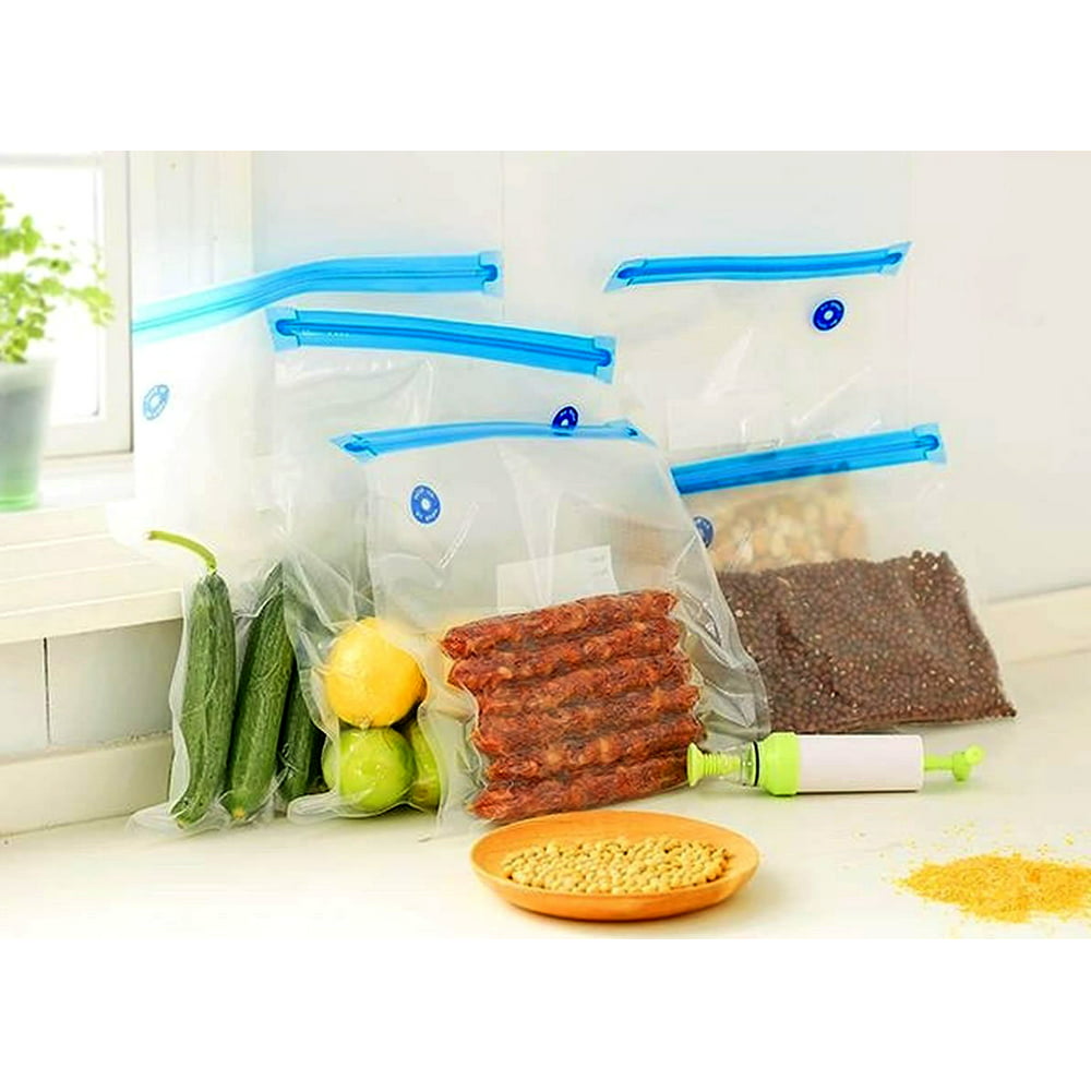 Plastic food storage bags