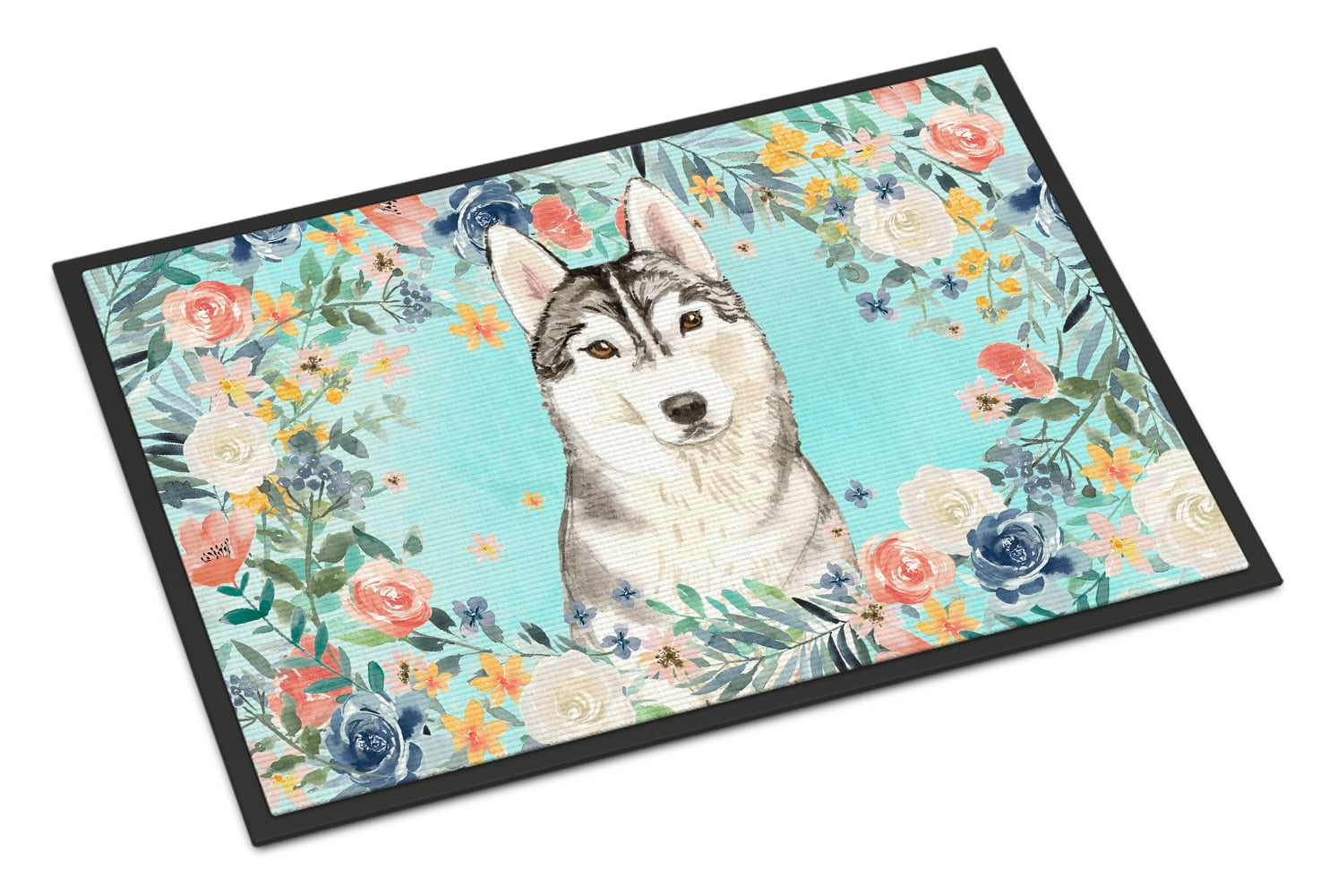Siberian Husky Door Mat