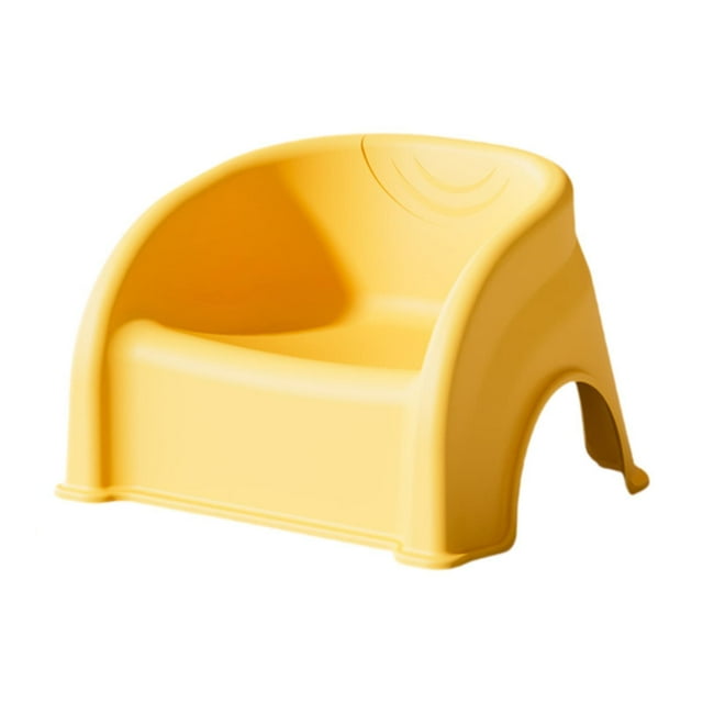 Silla para niños Strade Fareast Limited Taburete ergonómico amarillo con respaldo 33 cm x 30 cm x 24 cm