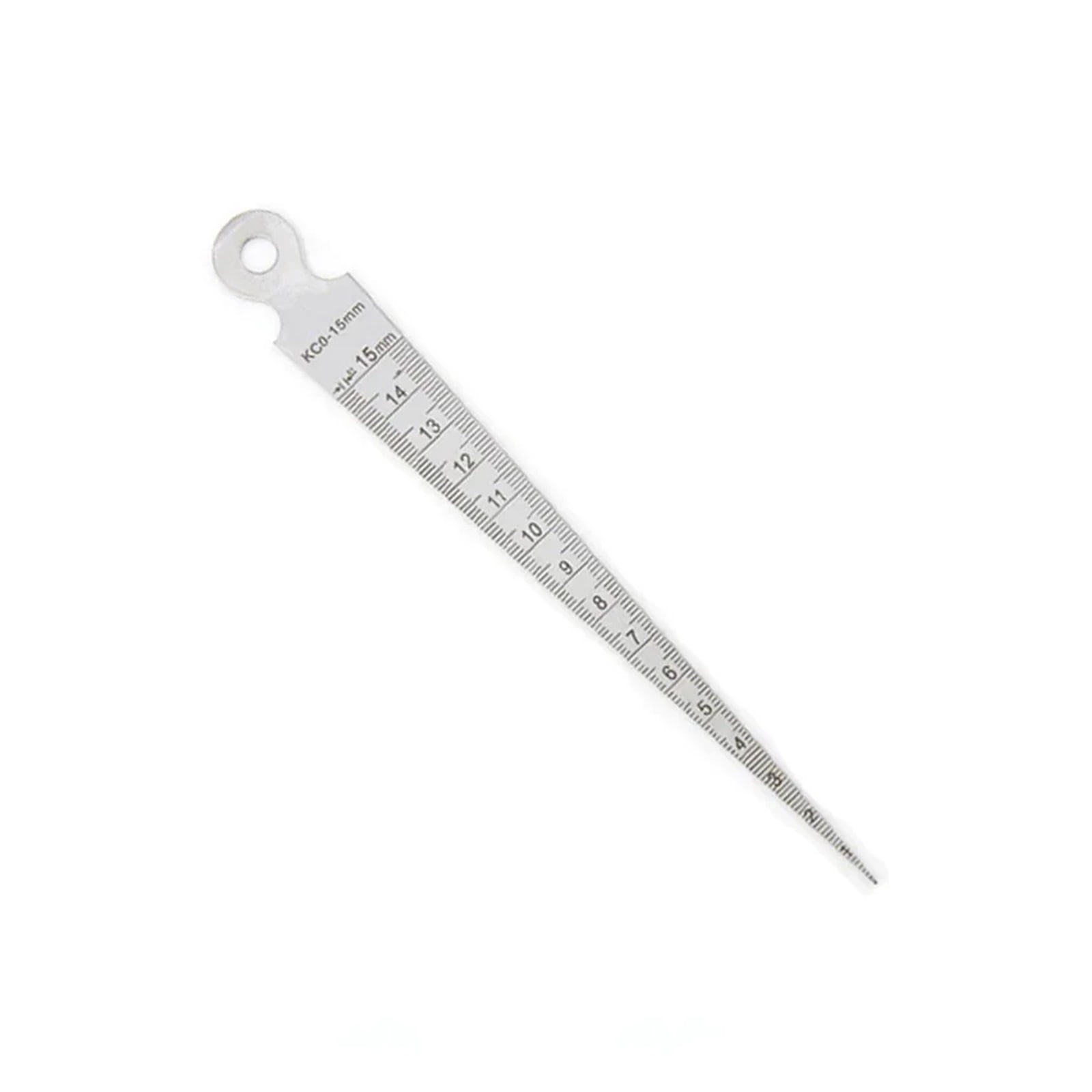 1-15mm Wedge Feeler Gauges For Measurement Clearance Ruler Gap Ruler Filler Gauge Measuring Probes Thickness Meter Steel Ruler ,Easy Identification