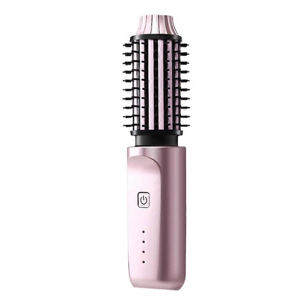 Electric Curling Brush Negative-ion Hair Straightener Curling Fluffy Brush
