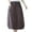 Gray, variant on Npasoilc Summer Skirt for Women Loose Gauze Pleated Knee Length Adult Dancing Half Skirt