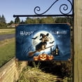 thumbnail image 3 of Happy Halloween Cocker Spaniel Witch Pumpkins Bats Horizontal Metal Aluminum Sign Cockers Dog Lover Gifts Wall Art Home Decor - 13012, 3 of 5