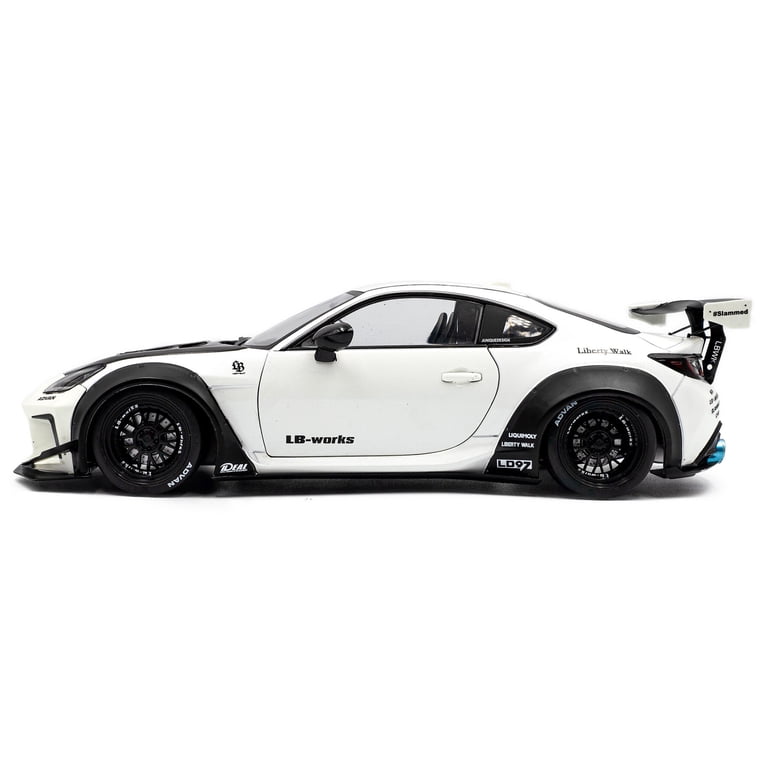 2024 Toyota GR86 w/Liberty Walk Body Kit, Pearl White - Solido
