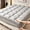 Gray, variant on Hotel Luxury Down Alternative Pillow Top Mattress Topper, 2" Thick Quilted Mattress Pad with Deep Pocket, Soft & Breathable Bed Topper, Fits 8"-21" Mattress（white,Twin)