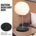 thumbnail image 4 of SHISUYAN Weighted Desk Lamp Base Round Table Lamp Base Floor Light Holder Display Lamp Base, 4 of 8