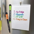 thumbnail image 5 of 12 Colors Dry Erase Markers Magnetic Dry Erase Markers Fine Tip Whiteboard Markers with Eraser, 5 of 10