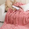 thumbnail image 6 of ROSEKIND  Soft Plush Diamond Jacquard Blanket for Bed Couch Sofa, Warm Lightweight Decorative Home Blanket, All Season Cozy Blanket, 6 of 7