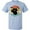 AE-Light Blue, variant on Inktastic Drum Set Retro Drummer Sunset T-Shirt
