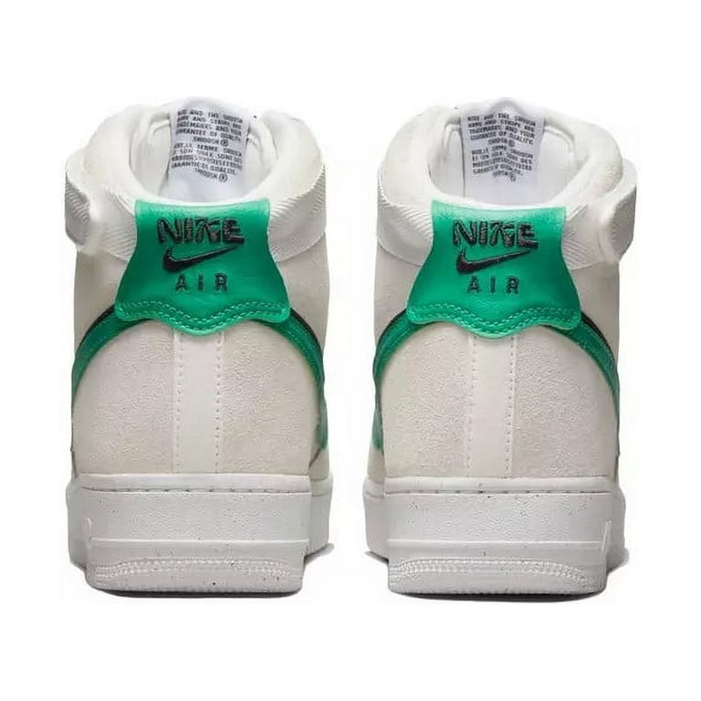 Women's Nike Air Force 1 HI SE Summit White/Neptune Green (DO9460