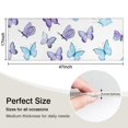 thumbnail image 5 of White Blue Purple Butterfly Pattern Kitchen Rug Mat,Kitchen Runner Rugs Non Skid Washable,Decorative Kitchen Floor Mats for Kitchen,Sink,Laundry,17"X47", 5 of 5
