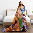 thumbnail image 4 of Scooby Doo Blanket, Super Soft Throw Blanket, Cozy Flannel Blankets For Boys Girls, Warm Blankets For Couch Sofa Bed, 50"X40", 4 of 9