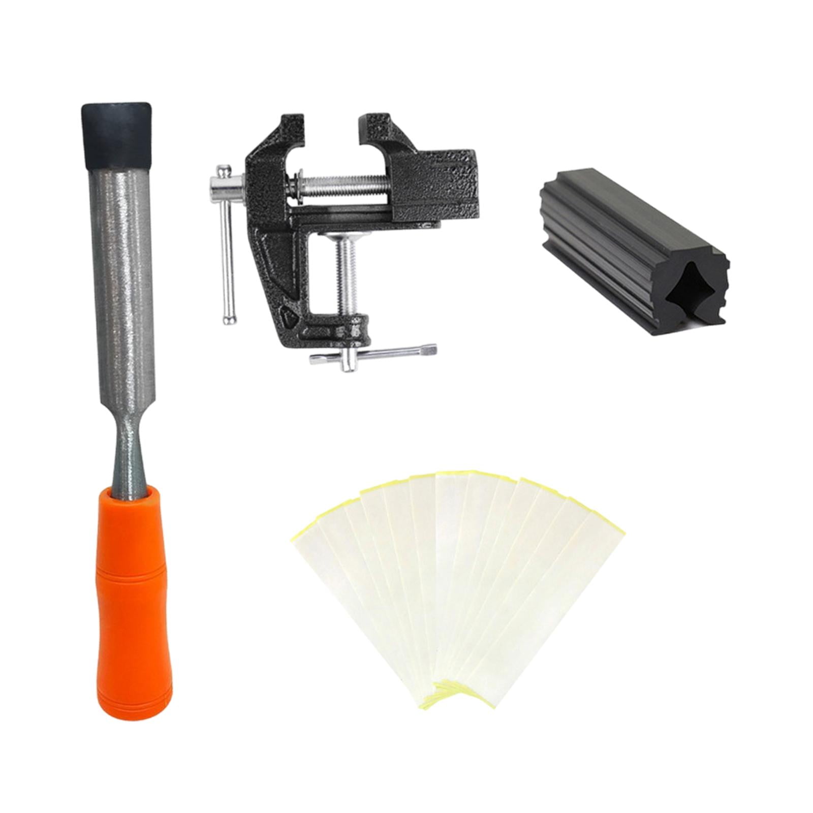 harayaa Golf Club Grip Vise Clamp Kit Gifts for Golf Enthusiast Replacement Professional Orange Remover
