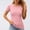 Watermelon Red, variant on Tqcoqu Round-Neck Solid Short Sleeve Shirt for Women Athletic Running Yoga Breathable,Orange,Women's S-XXL
