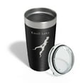 thumbnail image 4 of Knoll Lake Map Tumbler Travel Mug Insulated Laser Engraved Coffee Cup Arizona 20 oz Black, 4 of 5