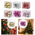thumbnail image 5 of 12Pcs Heart Christmas Tree Ornaments Xmas Tree Decor Hanging Pendants for Festival Door Anniversary Wreath Garland Porch, 5 of 5