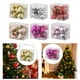thumbnail image 5 of 12 piezas de adornos colgantes para árbol de Navidad con forma de corazón para fiestas y coronas navideñas, 5 of 5
