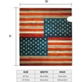 thumbnail image 4 of American Flag Mailbox Covers, Magnetic Post Box Cover Wraps Large Size 25.5x21 in for Garden Yard Décor, 4 of 6
