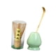 thumbnail image 4 of Japones Matcha Set Modern Tea Utensils Matcha Accessory Bamboo Matcha Batchis, Batcheador de cerámica y cuchara de bambú Verde, 4 of 9
