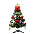 thumbnail image 4 of Matsuzay La Navidad verde suministra iluminación colorida y decoraciones festivas para la decoración navideña del árbol. Kits de decoración para fiestas Árboles verdes y con, 4 of 6