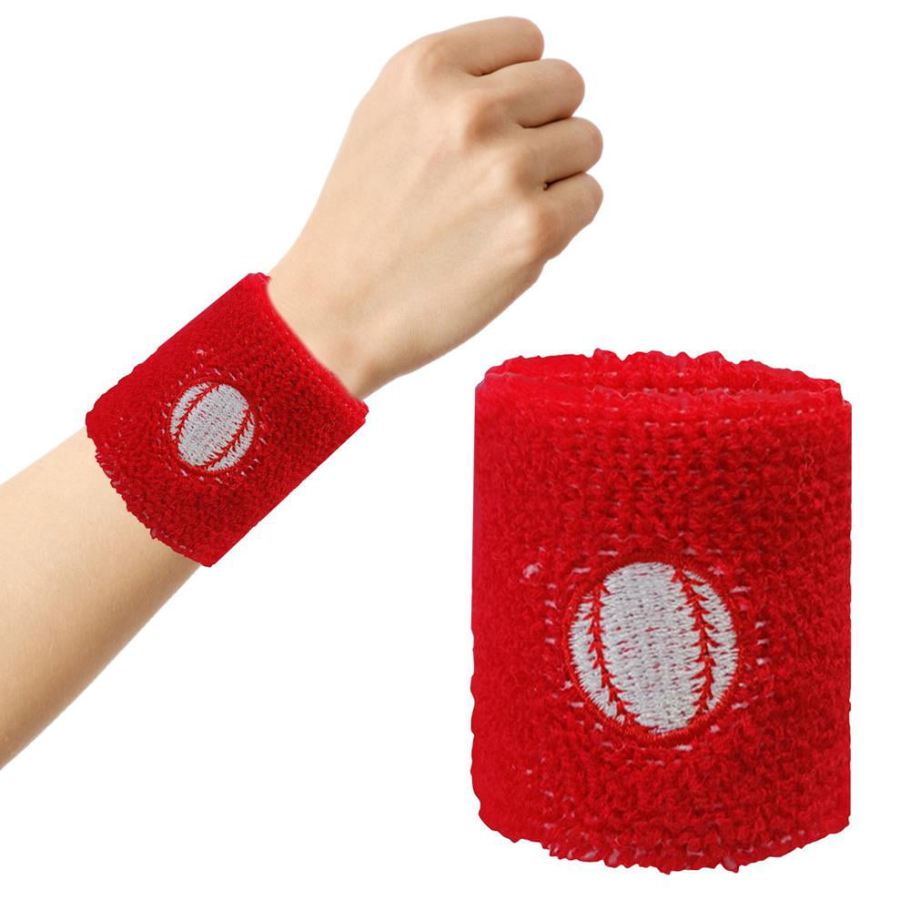 12pcs Sports Team Pack Wristbands Basketball Baseball Unisex Cotton Sweat Band N for sale online 