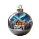 thumbnail image 1 of Rapeiae Natural Wonders Series Christmas Ball Flat Acrylic Pendant, 1 of 5
