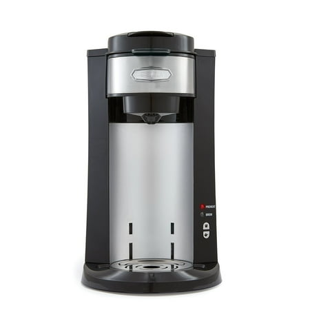 Bella Single Serve Coffee Maker BELLA Dual Brew Single Serve Personal Coffee Maker, K Cup, K cup 2.0 and ground coffee brewer ()
