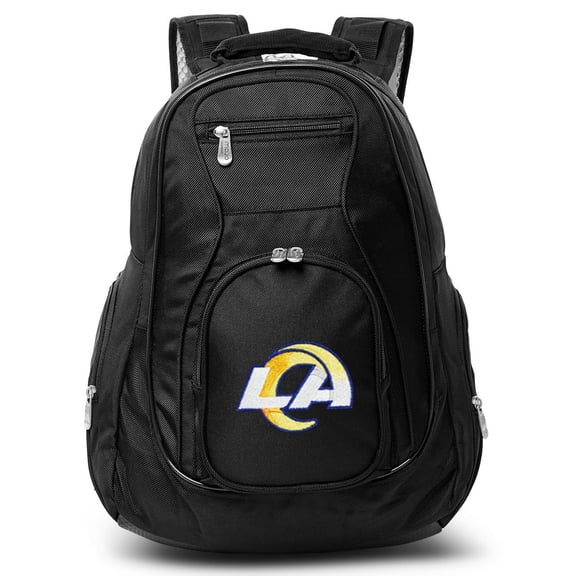 MOJO Black Los Angeles Rams Premium Laptop Backpack