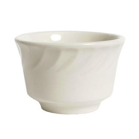 

Meridian American 3.88 in. Embossed Bouillon - White - 3 Dozen