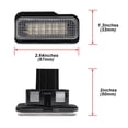 thumbnail image 4 of For Mercedes-Benz W203 W211 W219 R171 LED Number License Plate Light No Error, 4 of 6