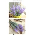 thumbnail image 1 of Lavanda plástico flor artificial familia boda decoración sosteniendo flor pared mural flor artificial (púrpura claro) LingWen 8390614119932, 1 of 1