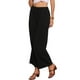 thumbnail image 4 of Pantalones de verano INSPIRE CHIC para mujer, cintura alta, cordón, ajuste suelto, ligeros, largos, palazzo, de gasa, XL, negro, 4 of 6