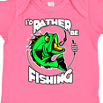 thumbnail image 4 of Inktastic I'd Rather Be Fishing Boys or Girls Baby Bodysuit, 4 of 5