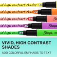 thumbnail image 5 of Sharpie Highlighter, Clear View Stick Highlighter with See-Through Chisel Tip, Assorted, 8 Count, 5 of 5