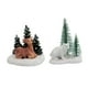 thumbnail image 2 of 2 piezas de adornos navideños de ciervo, decorativo para bandejas escalonadas, oficina, cocina y hogar., 2 of 9