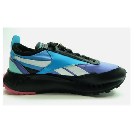 Reebok Sneakers Classic Legacy, Blue & Purple & Black & White, 7 Women