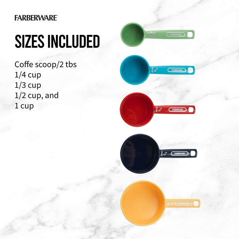 NEW Farberware Professional Multi-Colored Measuring Cup Set 1 Cup