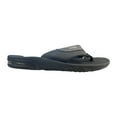thumbnail image 5 of Hurley Men's Bubble Cushion Heel Surf Comfort Easy Slip-On Flip Flops (Black, 11), 5 of 6