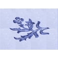 thumbnail image 1 of Ahgly Company Machine Washable Indoor Rectangle Transitional Lavender Blue Area Rugs, 7' x 9', 1 of 7
