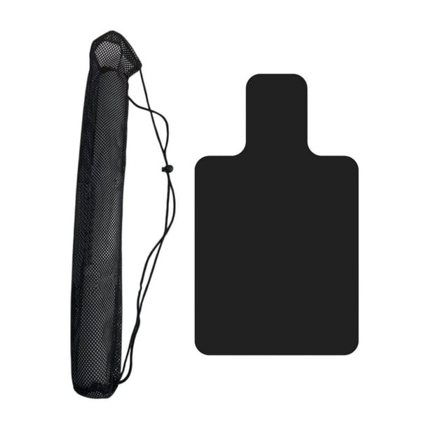 Esterilla portátil para reformer de Pilates, 38 x 22 pulgadas, equipo para máquina de Pilates, toalla para Negro