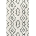 thumbnail image 3 of JONATHAN Y MOROCCAN HYPE 5 x 8 Area Rug, Deia Moroccan Style Diamond Shag - White/Gray, MOH401A-5, 3 of 10