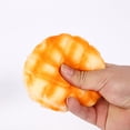 thumbnail image 2 of Slow Rising Squishy Toy with Soft Pu Foam, 4 Inches, Pineapple Bun Shape, for Relaxation, Simulated Toy, 2 of 5